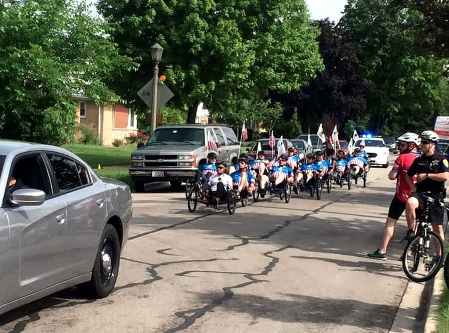 Life Shop Show Supports for Wounded Warrior Soldier Ride 5