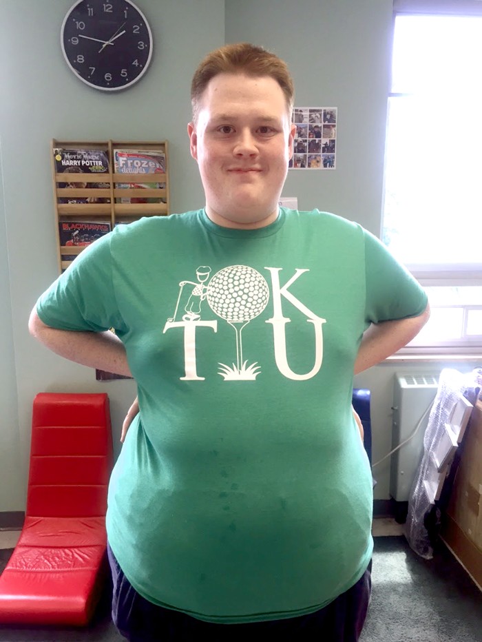 Life Shop Golfer at the Tee-It-Up!